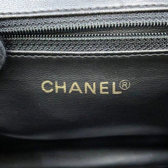 CHANEL V Stitch ChainShoulder Calfskin Black - Picture 13 of 16